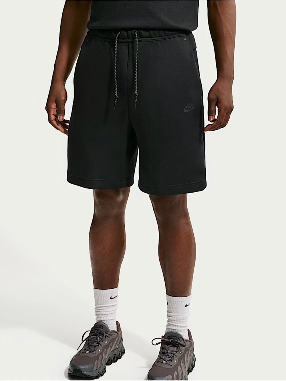 Nike Tech Fleece Black Shorts IM0693-010 Men's Size XS NWT